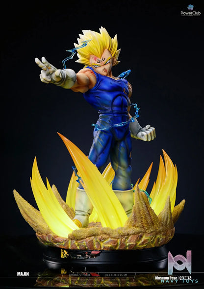 PowerClub Studio – Ultra ego Vegeta & Majin Vegeta 1/6 Collectible Statues Dragon Ball