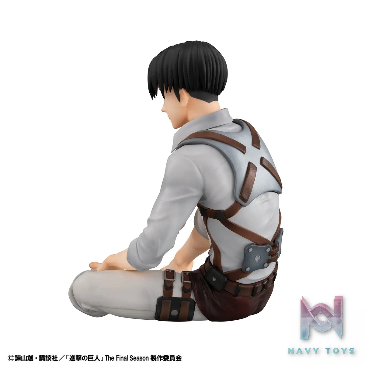 MegaHouse – G.E.M. Series Attack on Titan Palm Size Eren X Captain Levi Complete Figure (Licensed)