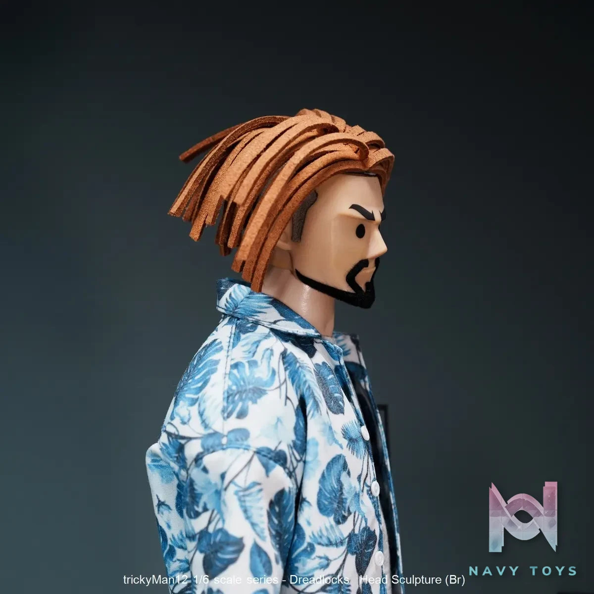 TrickyMan12 – 1/6 scale series -Dreadlocks Head Sculpture FB-10083-1 FB-10083-5 (Licensed)