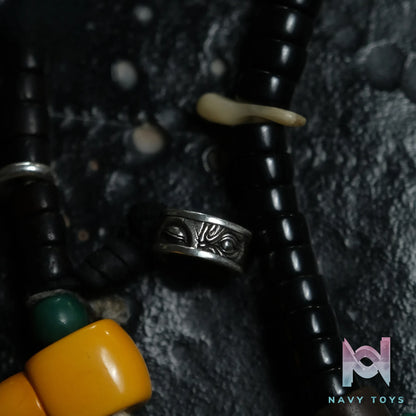 Raven Studio (silver jewelry) – Original Exclusive “Rebirth” Buddha Eye Spacer Bead Original