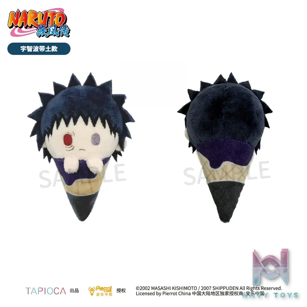 TAPIOCA – Naruto Shippuden Palm-Sized Ice Cream Plush Blind Box Vol. 1 X Vol. 2 (6 pieces / box) (Licensed)