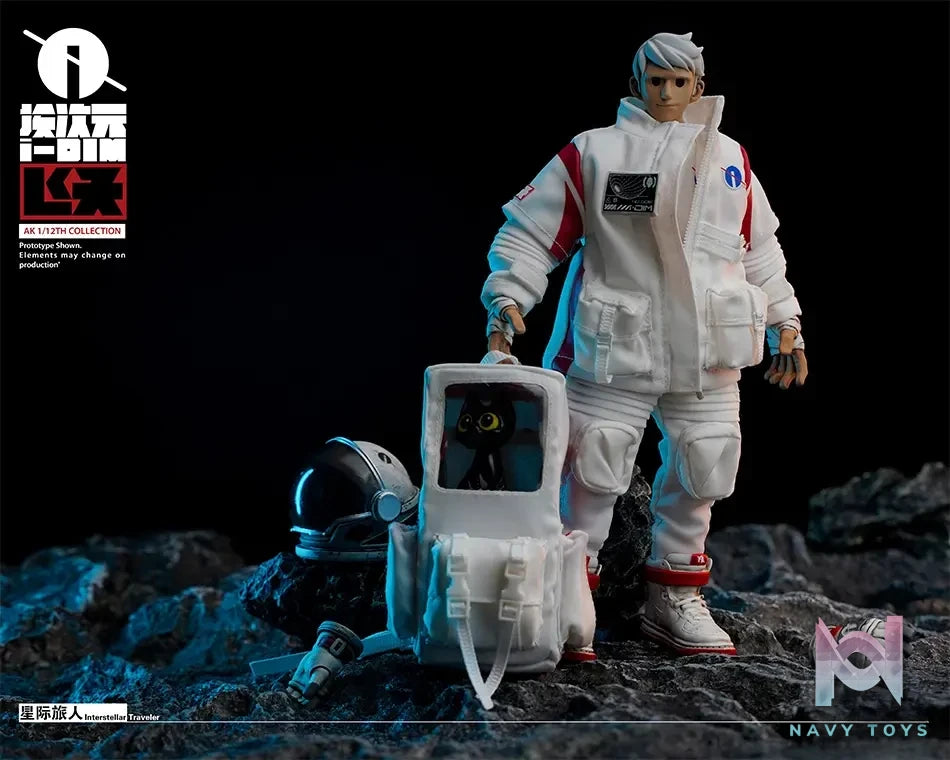I-dimension – Original 1/12 Interstellar Traveler Action Figure Regular Version White IDIM0001 (Licensed)