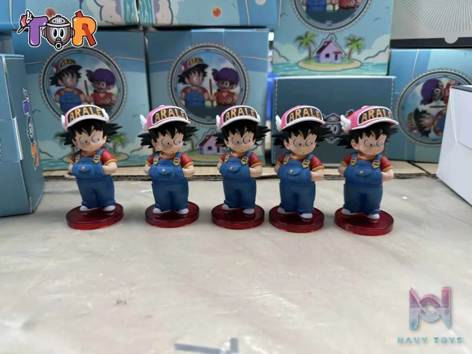 TOR Studio – WCF Little Goku Series 007 Son Goku X Norimaki Arale Cosplay Dragon Ball X Dr. Slump