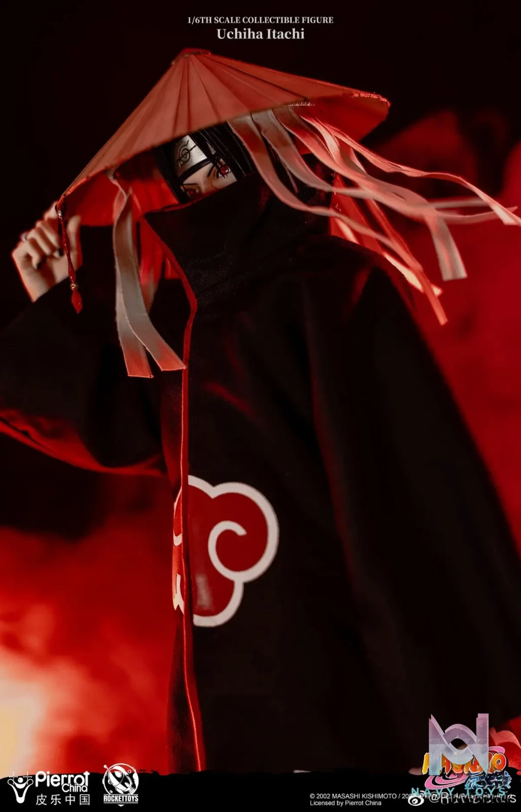 ROCKETTOYS Studio – Naruto Shippuden Uchiha Itachi 1/6 Scale Action Figure ROC-003 (Licensed)
