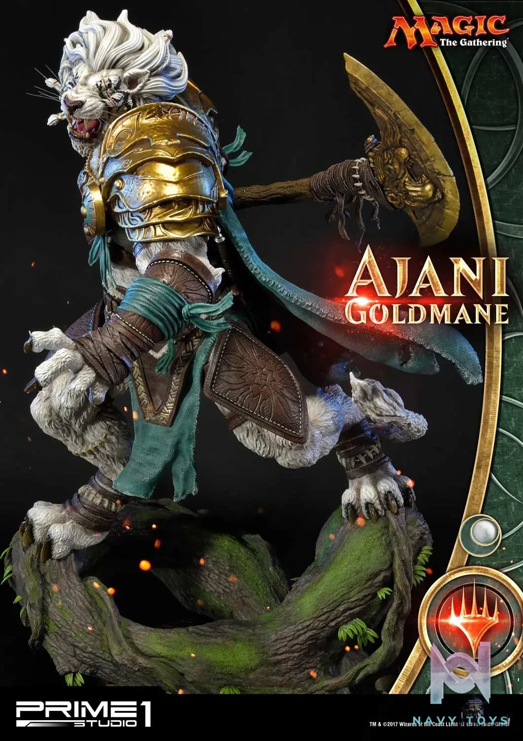 Prime 1 Studio – Premium Masterline Magic: The Gathering Ajani Goldmane PMMTG-02 PMMTG-02EX (Licensed)