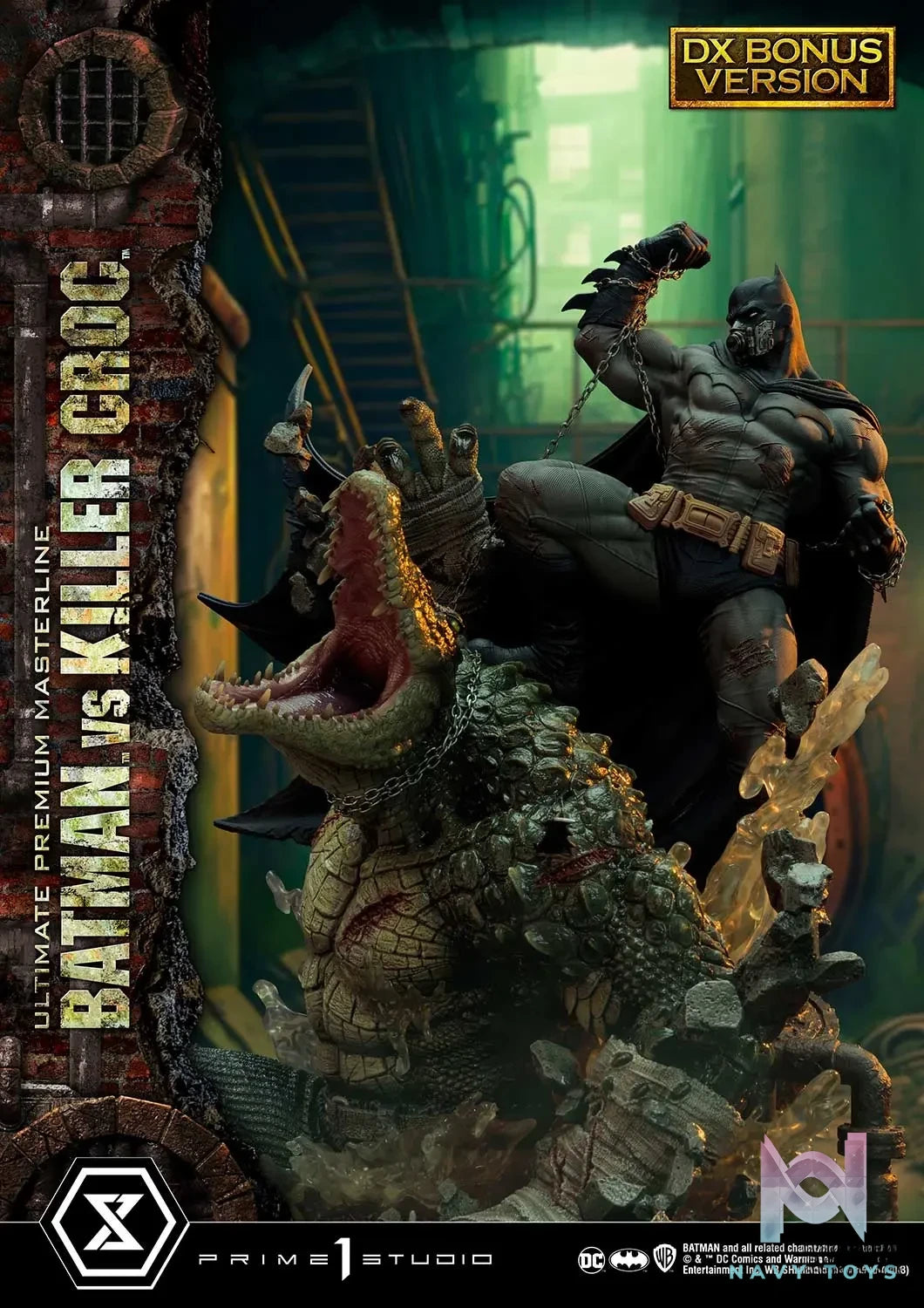 Prime 1 Studio – Ultimate Premium Masterline Batman (Comics) Batman Versus Killer Croc UPMDC-07 UPMDC-07DX UPMDC-07DXS (Licensed)