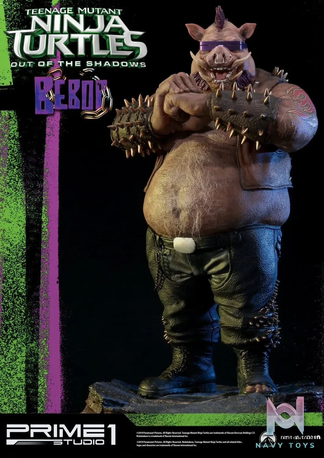 Prime 1 Studio – Premium Masterline Teenage Mutant Ninja Turtles: Out of the Shadows (Film) Bebop PMTMNT-01 (Licensed)