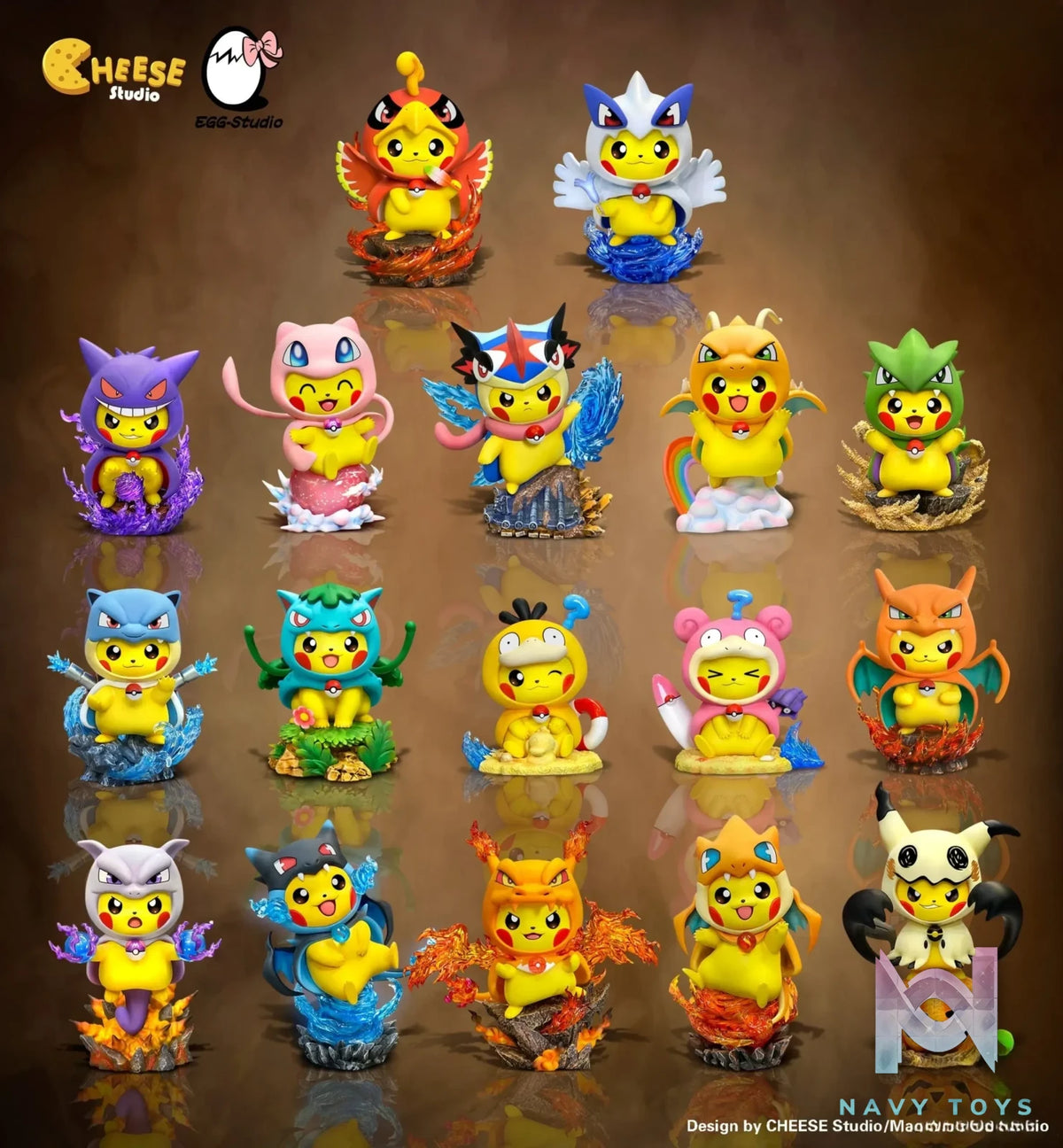 CHEESE Studio & Egg Studio – Pokémon Pikachu cos Lugia