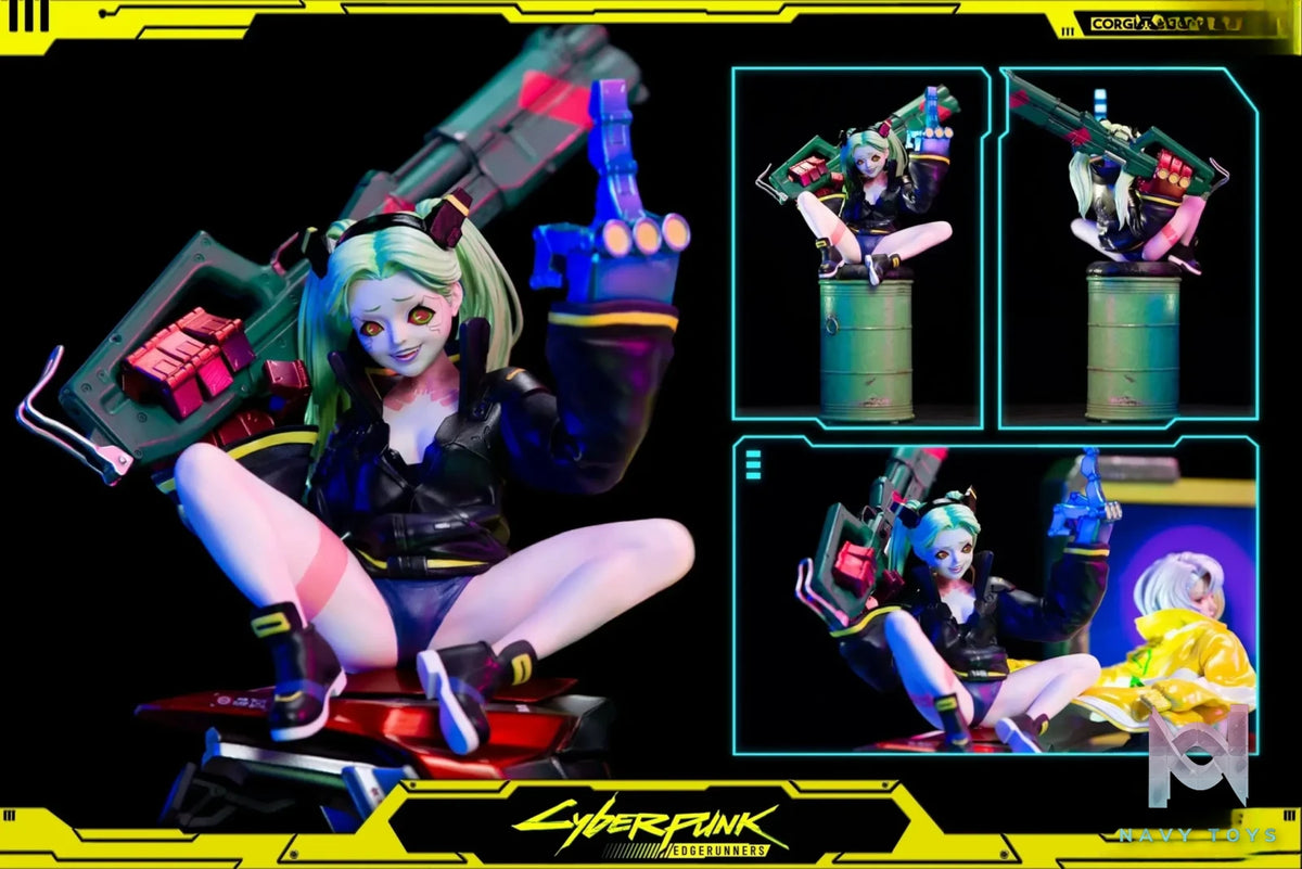 Dtalon Studio & Corgi progkit Studio – Cyberpunk: Edgerunners Lucy & Rebecca Statue