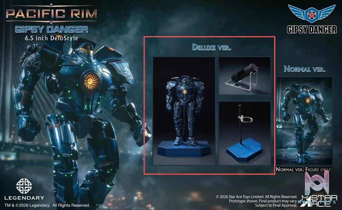 Star Ace Toys – Pacific Rim DefoStyle Gipsy Danger X Cherno Alpha SA7011 SA7012 SA7013 SA7014 SA7015 (Licensed)