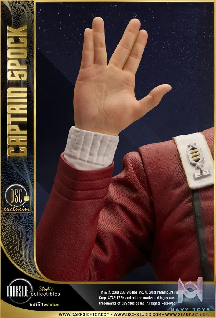 Darkside Collectibles Studio – STAR TREK LEONARD NIMOY AS CAPTAIN SPOCK 1/3 SCALE MUSEUM STATUE DSC-ST001 & DSC-ST001EX (Licensed)
