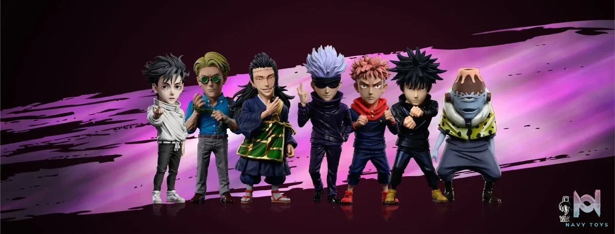 YZ Studio - Jujutsu Kaisen Jujutsu Series 7 Yuta Okkotsu & Rika Orimoto resin statue Navy Toys anime figure