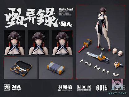 MENTAL AGENT Studio – MAZ-01 Zhenyi Lu Lin Fengjiao Painted Action Figure (Licensed)