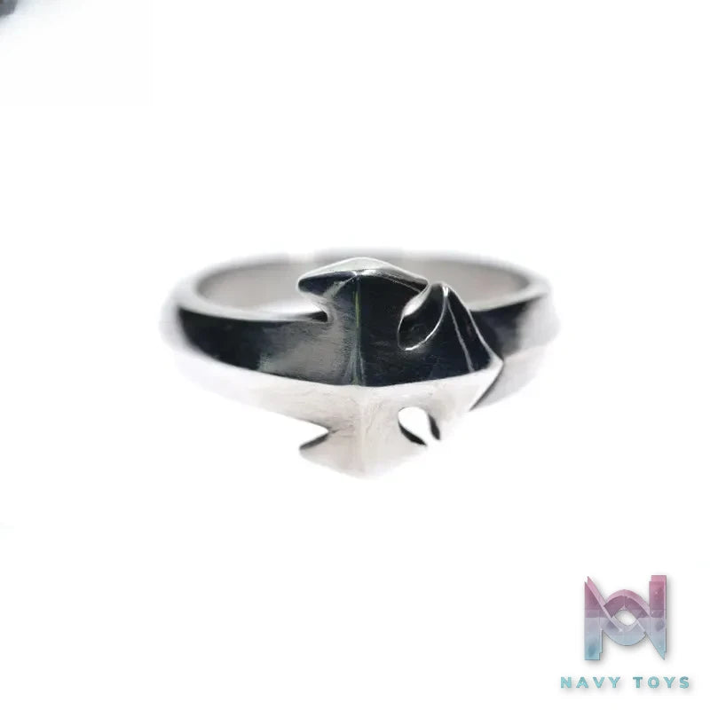 Raven Studio (silver jewelry) – Bill Wall Leather Style Cross Ring Original