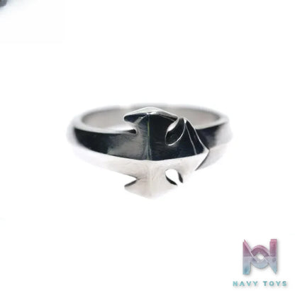 Raven Studio (silver jewelry) – Bill Wall Leather Style Cross Ring Original