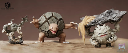 Flying Mouse Studio – Pokémon Geodude Evolution Set