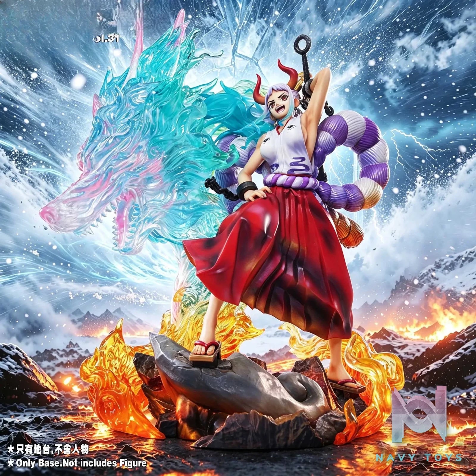 JacksDo Studio – POPMAX Yamato Wolf Head Accessories One Piece