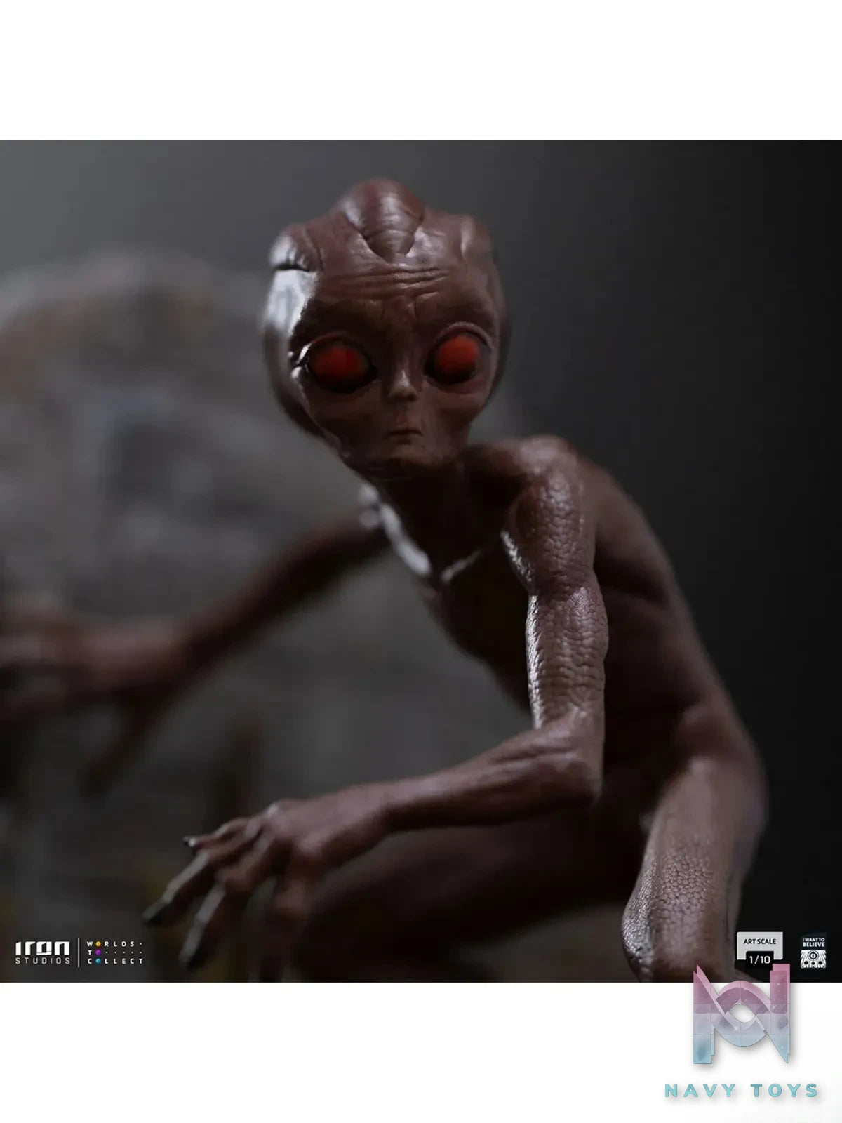 Iron Studios – ET Varginha Statue I Want to Believe Art Scale IWTBEL122425-10 (Licensed)