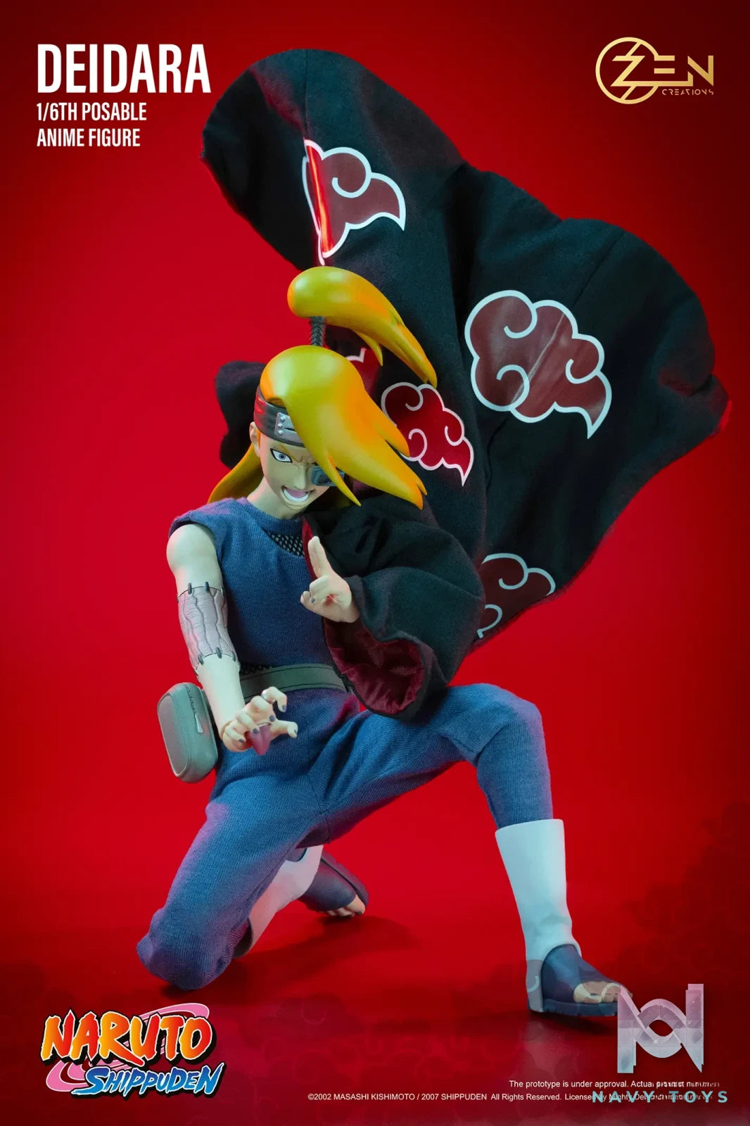 Zen Creations Studio – Naruto 1/6 Posable Anime Figure (PAF) Deidara