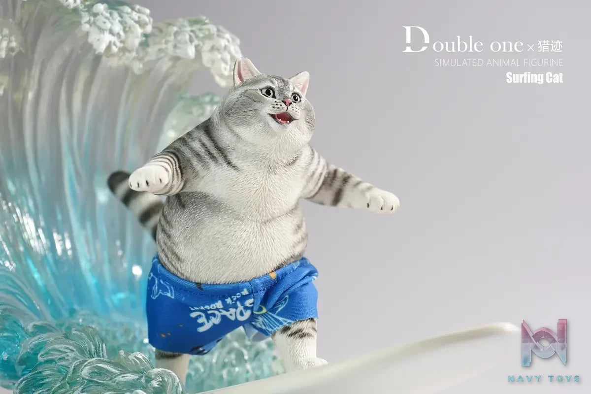 Double one x Lie Ji Studio – Surfer Cat D26072 (Licensed)