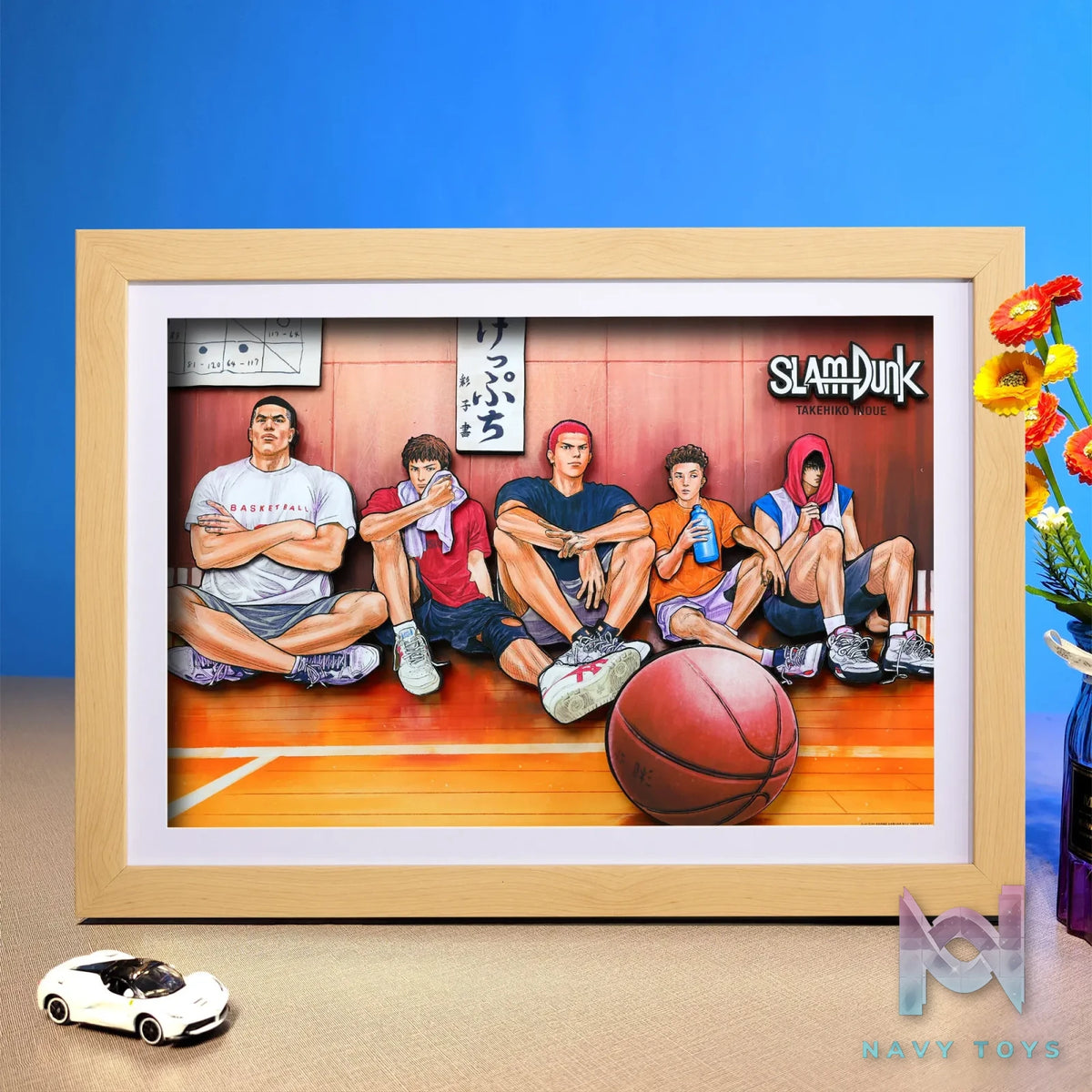 Yu Zhi Jiang Studio – Slam Dunk Multiple Characters Series #6 3D Decorative Painting Slam Dunk