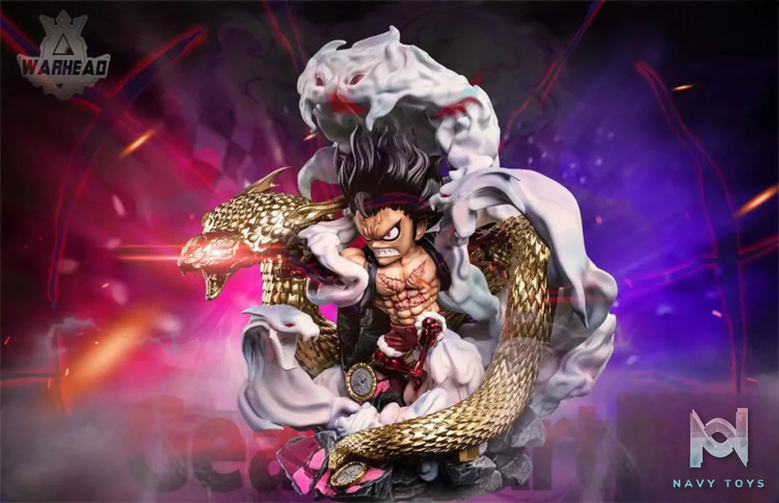 Warhead Studios – Luffy Gear Fourth Snakeman