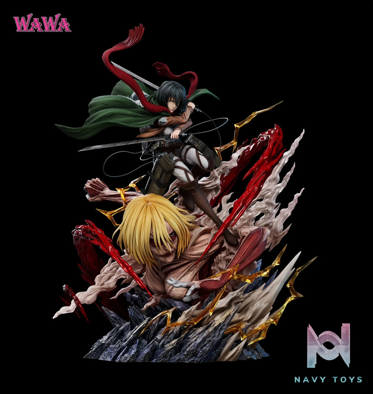 WAWA Studio – Mikasa Ackerman Attack On Titan