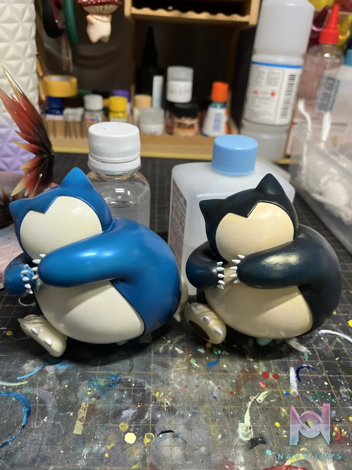 RED ART Studio – Pokémon Snorlax Primary Color or Pokémon Adventures version