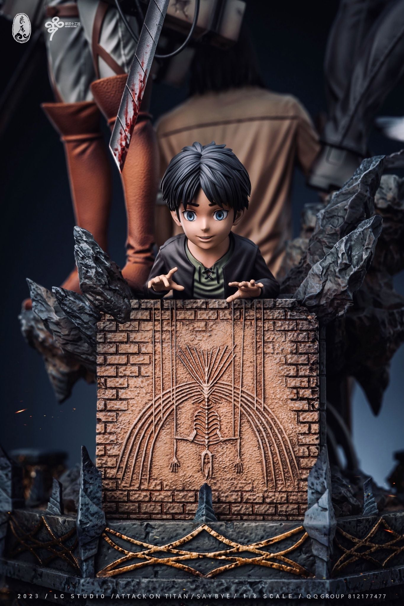 Life Of Eren Jeager - Attack On Titan - LC Studio resin statue lc Studio anime figure