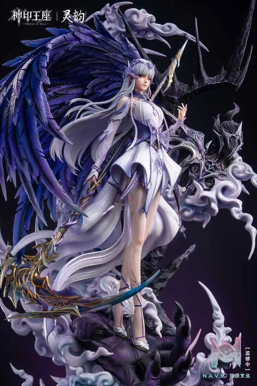 Cai'er resin statue LingYun Studio anime figure