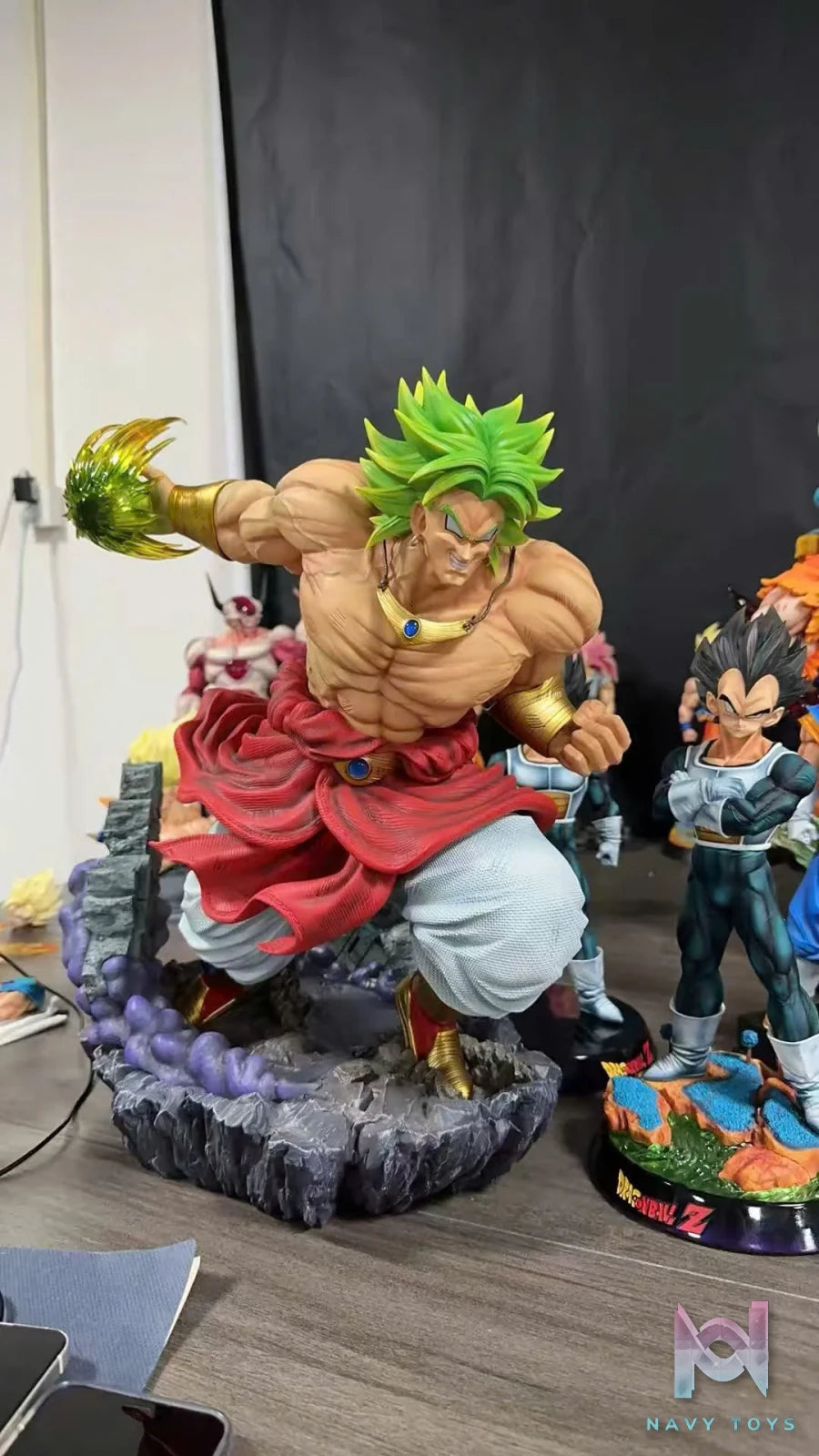 Broly Attack Resin Recast Statue - Dragon Ball - 49 Studio resin statue Recast anime figure