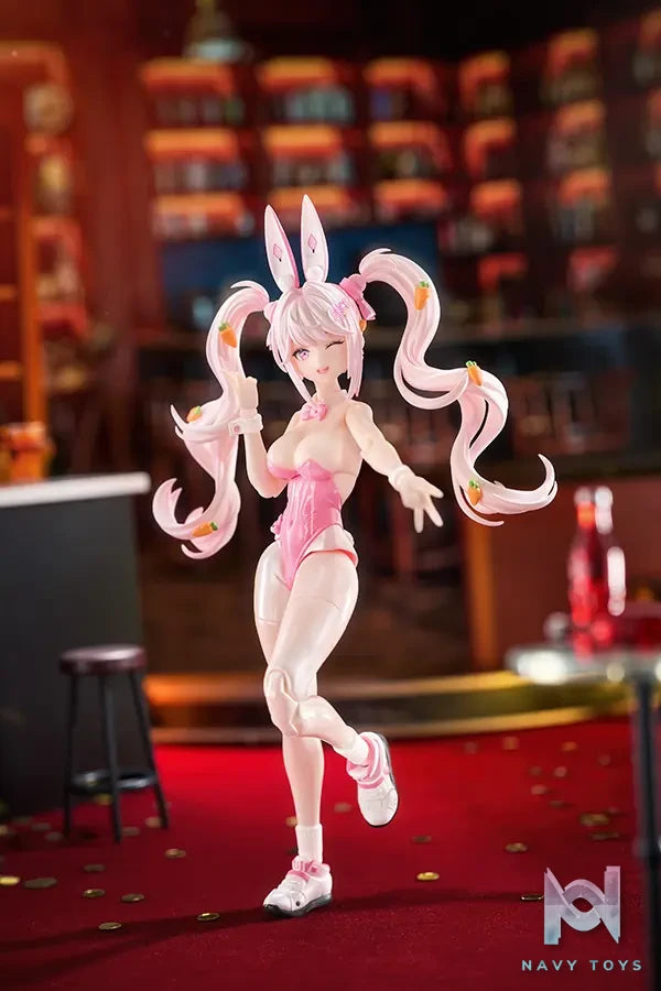 GSAS X GSC – Hyper Body Goddess of Victory: Nikke Alice: Wonderland Bunny Posable Figure (Licensed)
