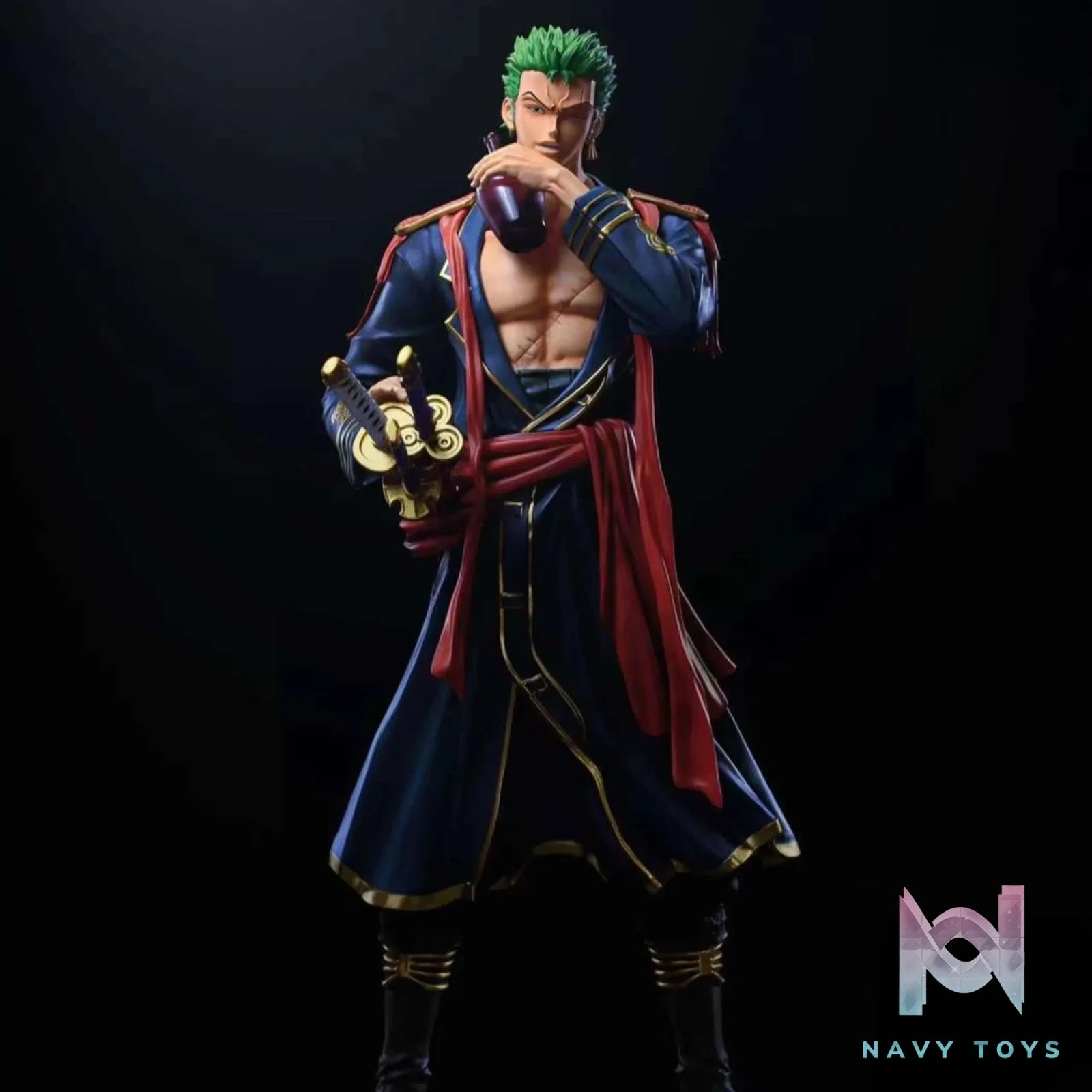 712N Studio – One Piece Glory Series – Military Uniform Roronoa Zoro #1