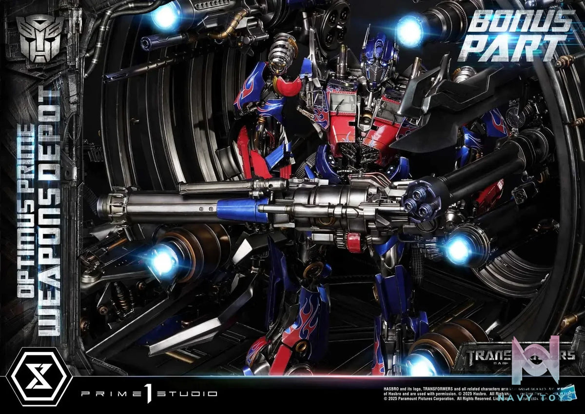 Prime 1 Studio – Museum Masterline Transformers: Dark of the Moon (Film) Optimus Prime Weapons Depot MMTFM-38 MMTFM-38S (Licensed)