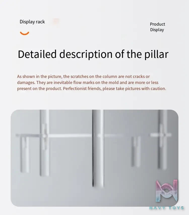 Showcase Factory – Acrylic Stair Display Stand for Nendoroids Blind Boxes Mini Figures