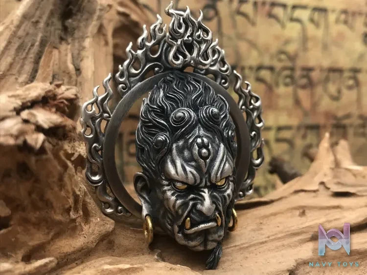 Shou Jiang Studio – Custom Original Design Fudo Myoo Men’s Pendant Original