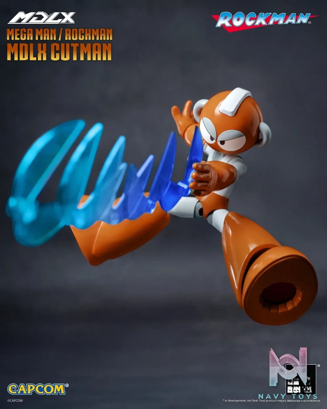 Threezero – Rockman / Mega Man MDLX Cutman 3Z08370A0 (Licensed)