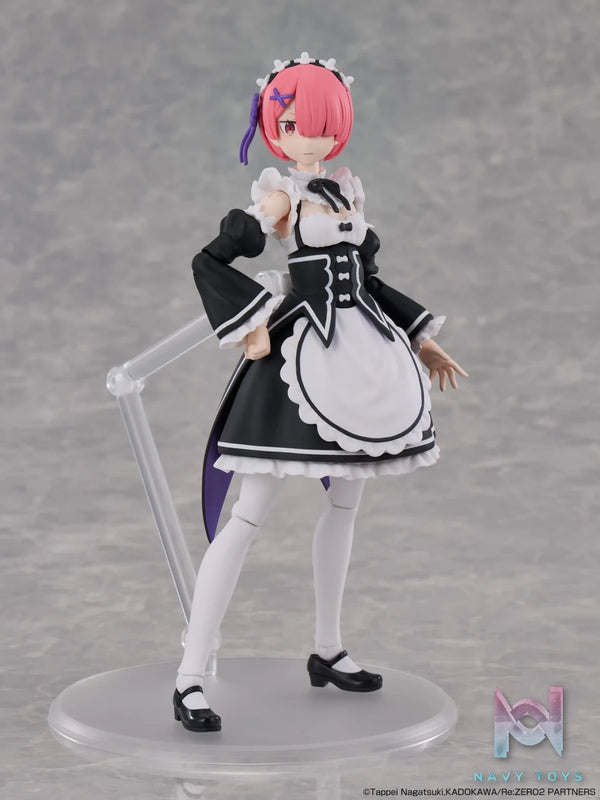 KADOKAWA – PLASTIC MODEL SERIES “Re:ZERO -Starting Life in Another World-” Ram Plastic Model (Licensed)