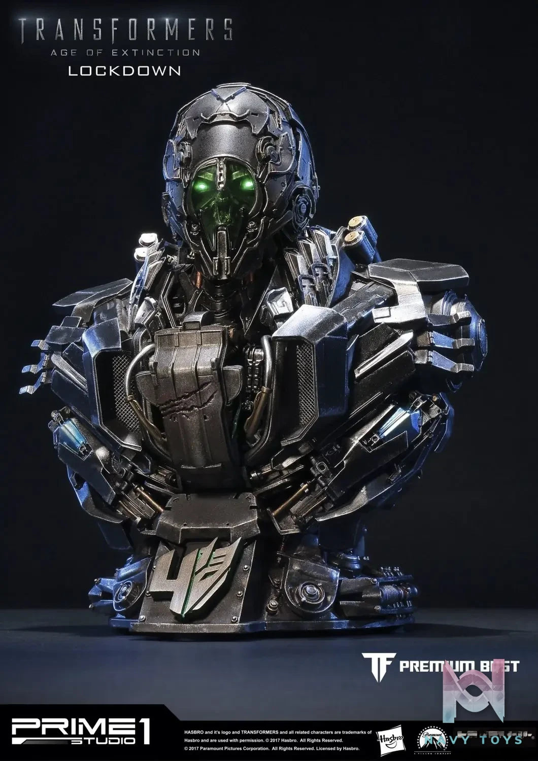 Prime 1 Studio – TF4 Lockdown Bust PBTFM-13 (Licensed)