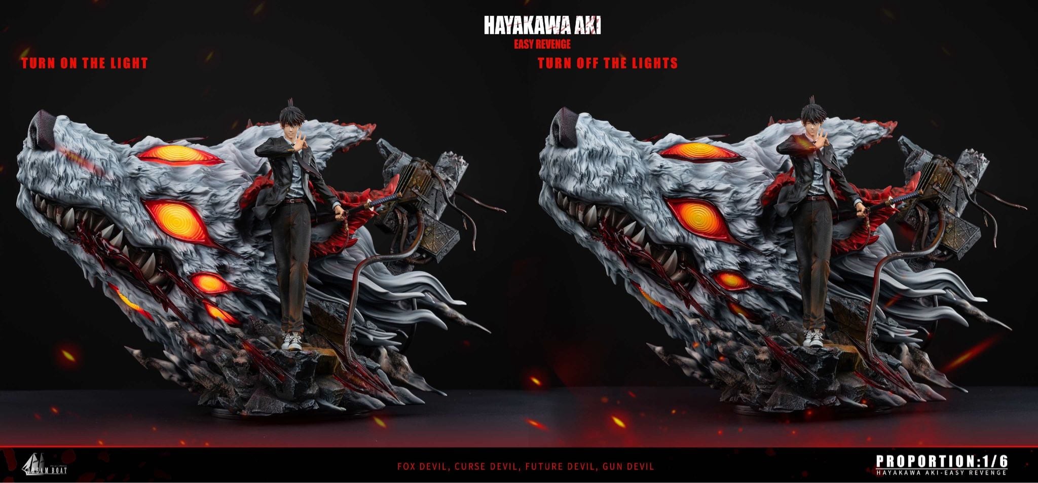 Aki - Chainsaw Man - Dream Boat Studio resin statue Dream Boat Studio anime figure