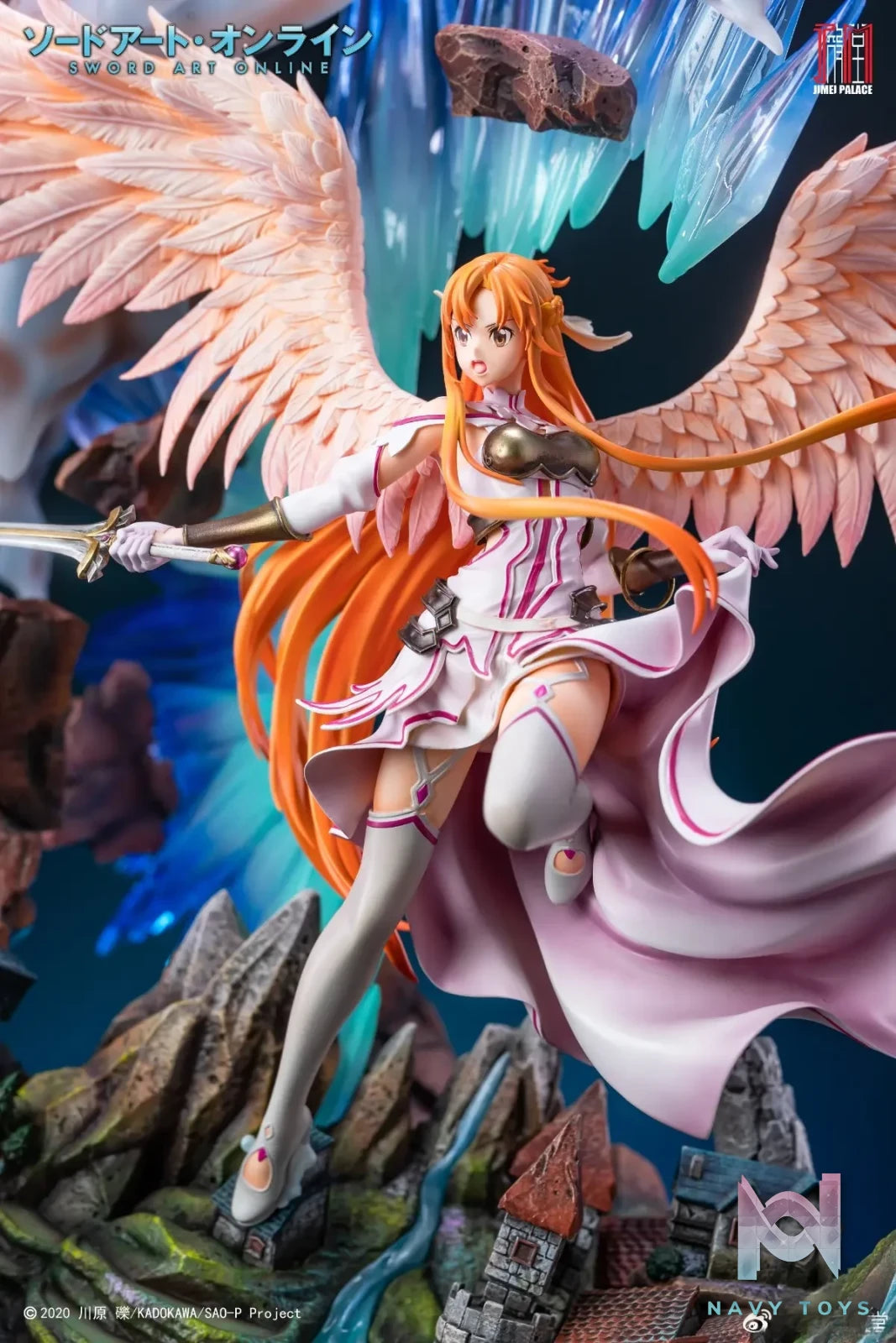 JIMEI PALACE Studio - Sword Art Online: Asuna Creator God Stacia (Licensed) resin statue Navy Toys anime figure
