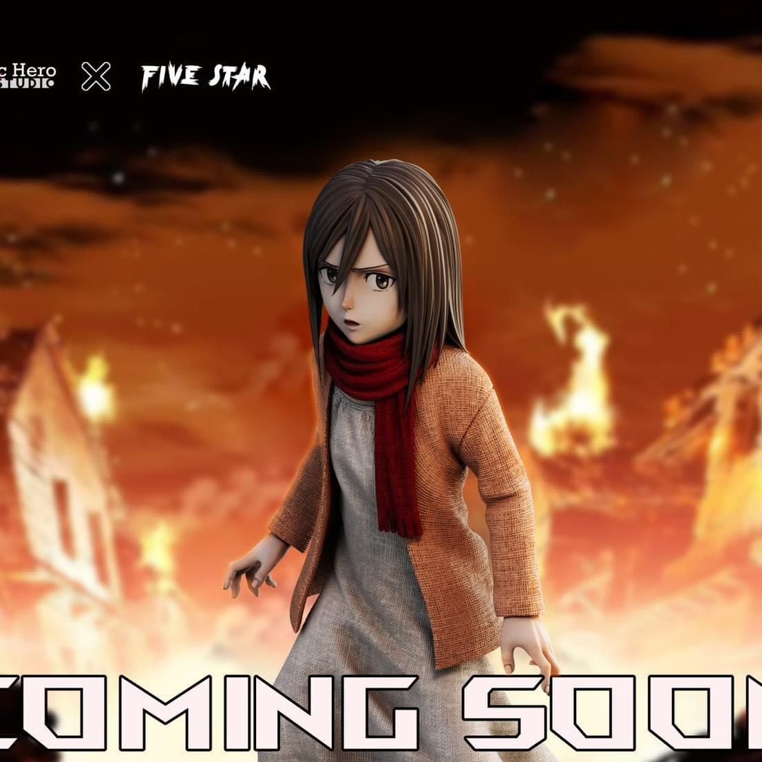 Childhood Mikasa Ackerman - Attack on Titan - Comic Hero Studio resin statue Comic Hero Studio anime figure