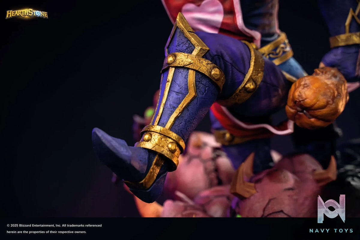 HEX Collectibles & BLIZZARD ENTERTAINMENT – Hearthstone Leeroy Jenkins Statue (Licensed)