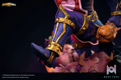 HEX Collectibles & BLIZZARD ENTERTAINMENT – Hearthstone Leeroy Jenkins Statue (Licensed)