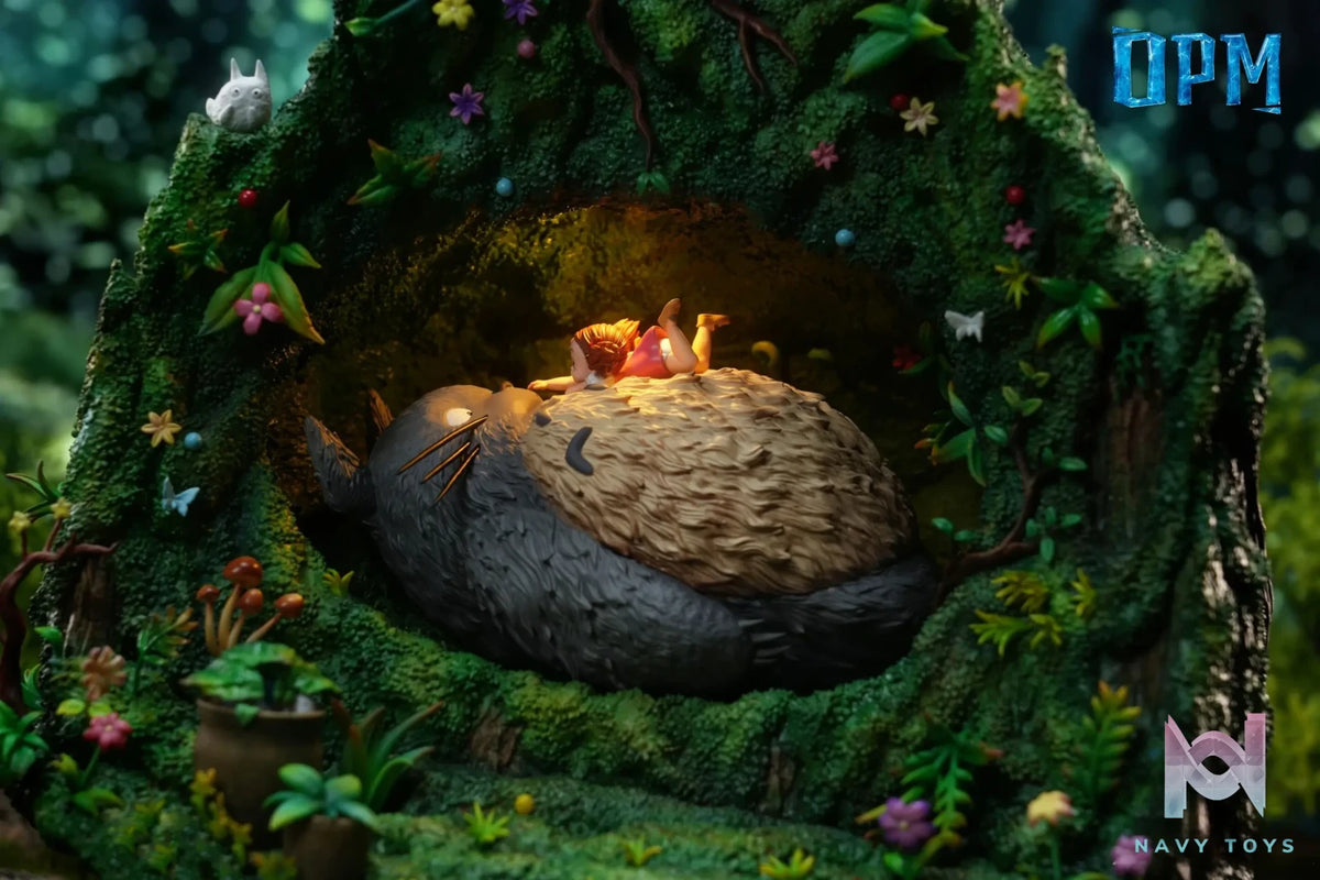 OPM Studio – Miyazaki Desktop Series 013 Totoro in the Tree Hole My Neighbor Totoro