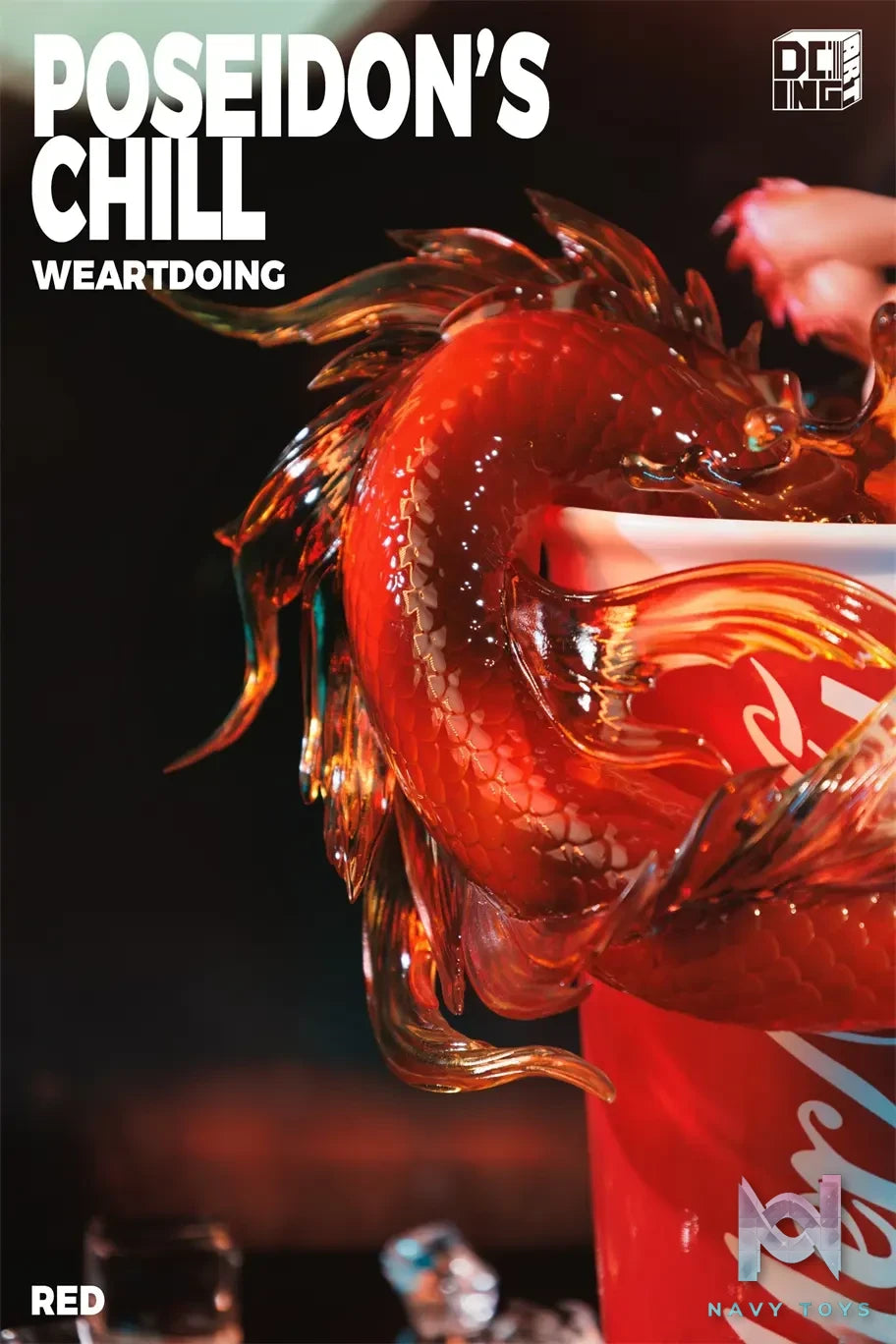 Weartdoing Studio – Original Poseidon’s Chill-Red & Blue & Orange (Licensed)