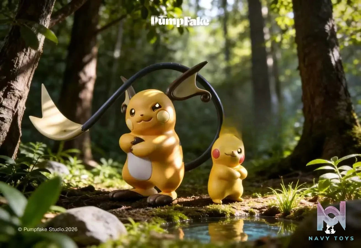 PumpFake Studio – Pikachu Evolution Set Pokémon