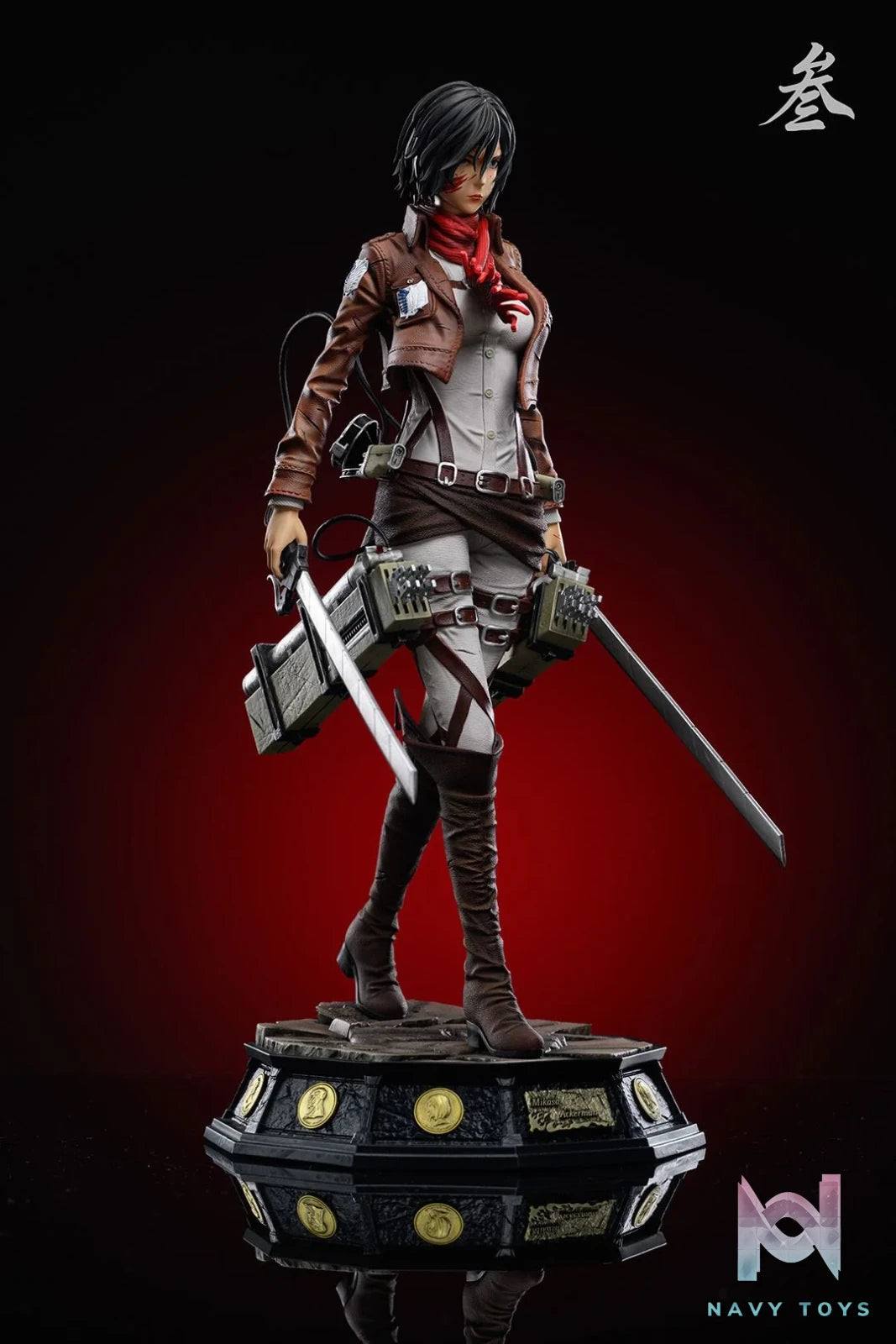 Mikasa Ackerman - Attack On Titan - 33 Studio resin statue 33 Studio anime figure