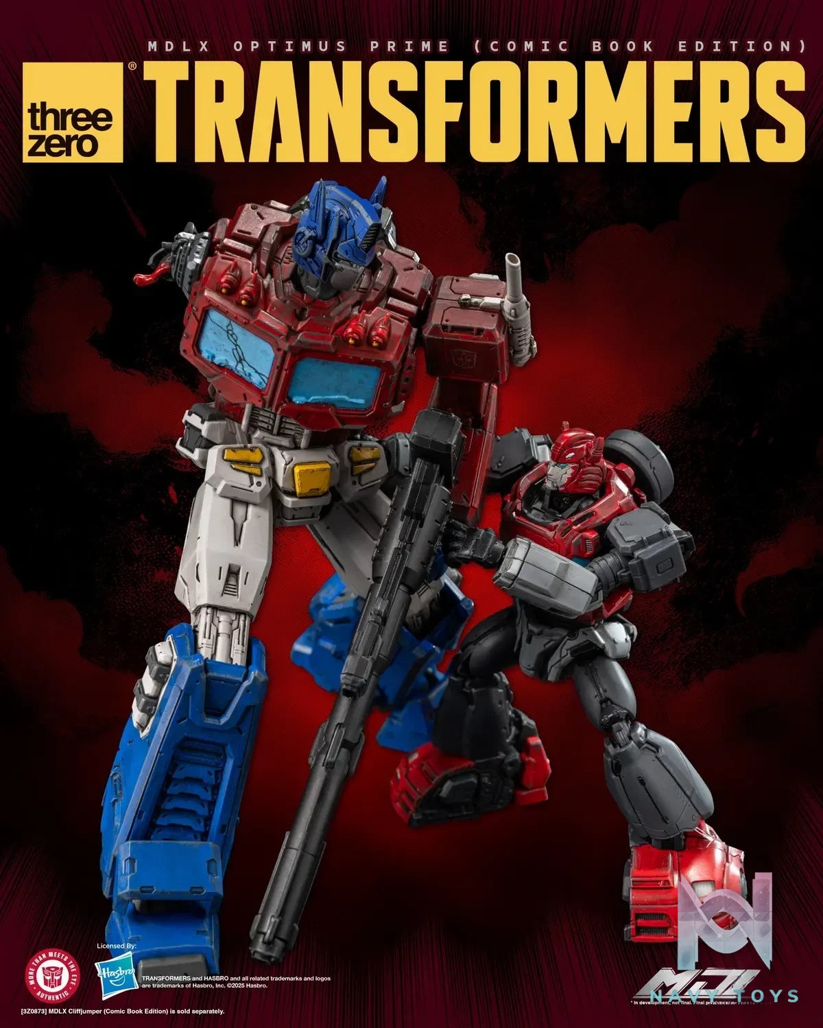 Threezero – Transformers MDLX Optimus Prime (Comic Book Edition) 3Z08710W0 (Licensed)