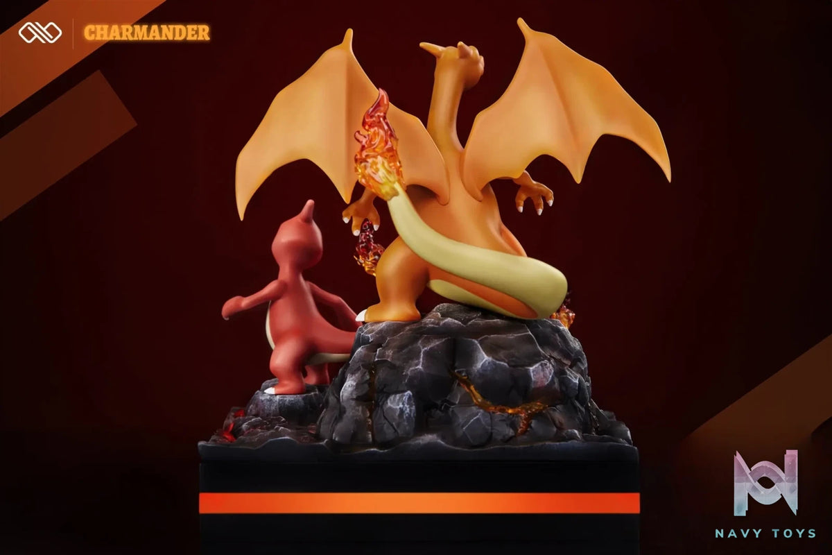 Infinite Studio – Pokémon Charmander evolution group
